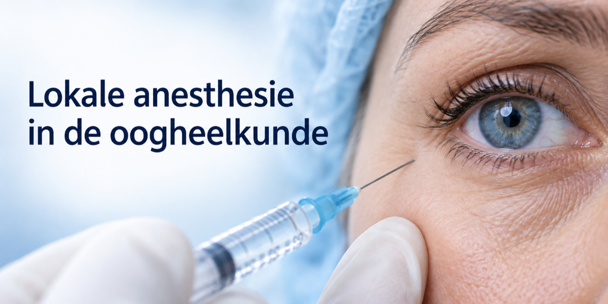 Lokale anesthesie in de oogheelkunde